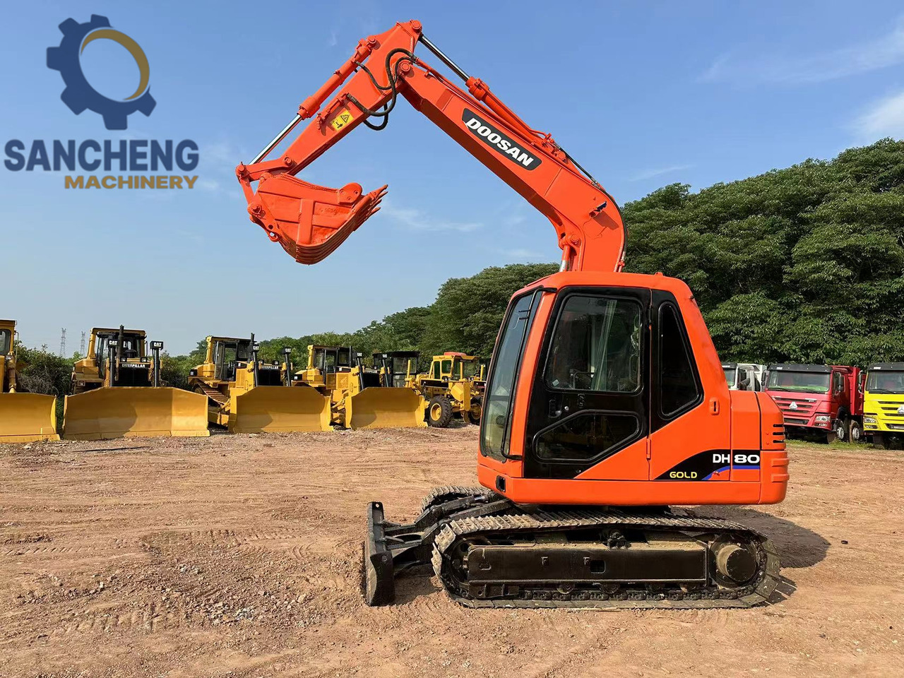 DOOSAN DH80 Mini Excavator - Pelle sur chenille: photos 5 DOOSAN DH80 Mini Excavator - Pelle sur chenille: photos 5