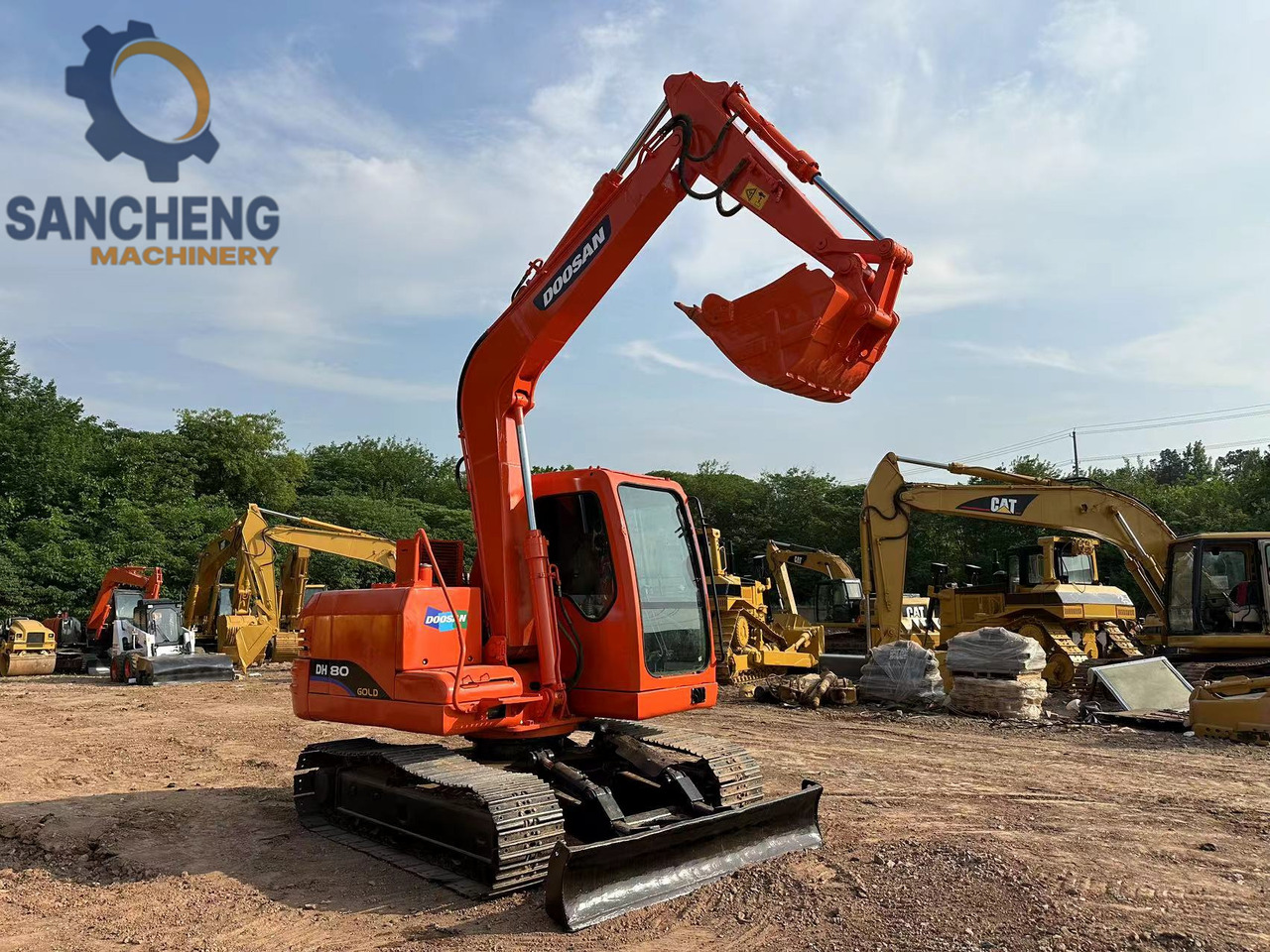 DOOSAN DH80 Mini Excavator - Pelle sur chenille: photos 3 DOOSAN DH80 Mini Excavator - Pelle sur chenille: photos 3