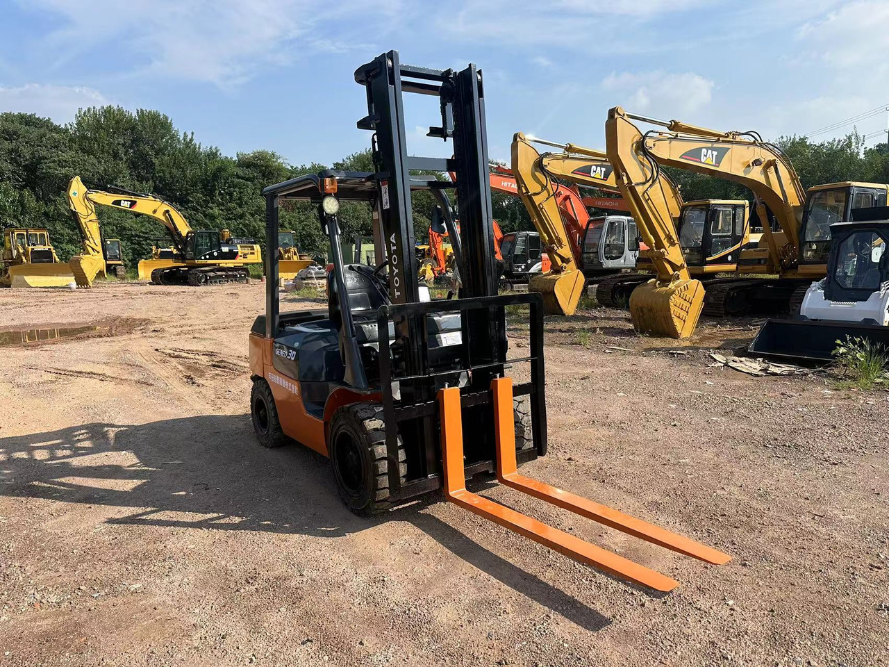 TOYOTA GENEO30 forklift - Chariot élévateur diesel: photos 3 TOYOTA GENEO30 forklift - Chariot élévateur diesel: photos 3