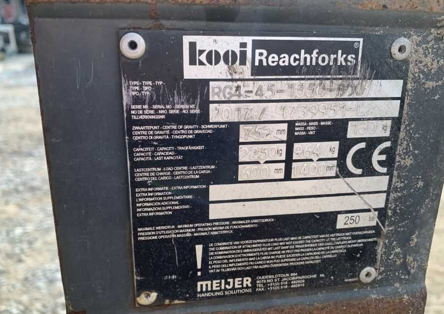 Kooi RG4-45-1550 - Flèche pour Matériel de manutention: photos 3 Kooi RG4-45-1550 - Flèche pour Matériel de manutention: photos 3