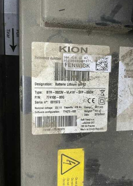 Gerbeur Linde D12HPSP: photos 6 Gerbeur Linde D12HPSP: photos 6