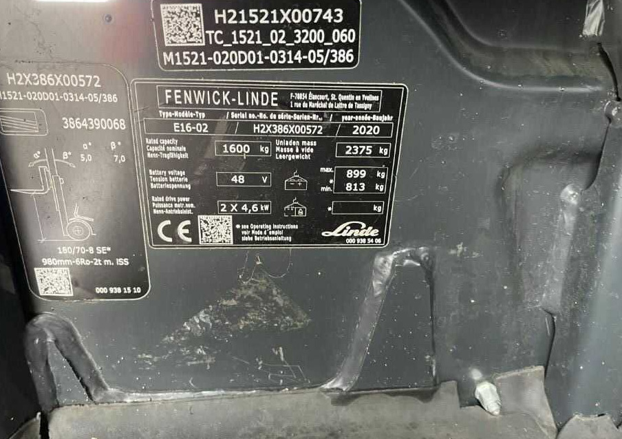 Linde E16-02 - Chariot élévateur électrique: photos 4 Linde E16-02 - Chariot élévateur électrique: photos 4
