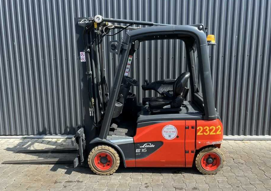 Linde E16P-02 - Chariot élévateur électrique: photos 2 Linde E16P-02 - Chariot élévateur électrique: photos 2