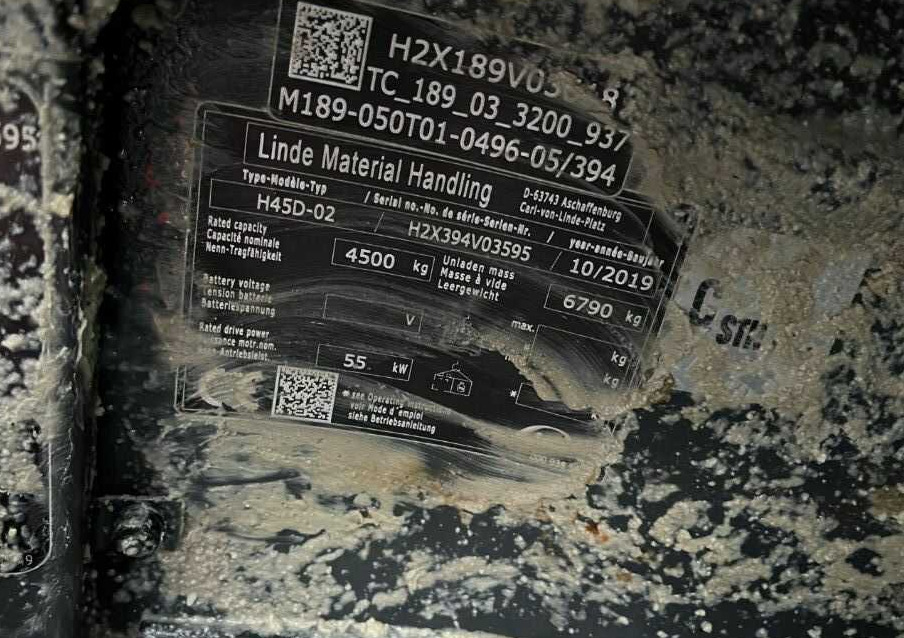 Linde H45D-02 - Chariot élévateur diesel: photos 4 Linde H45D-02 - Chariot élévateur diesel: photos 4