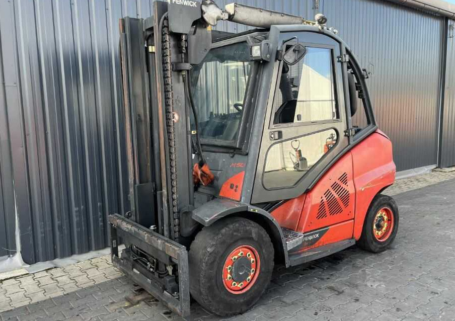 Linde H50D-01 - Chariot élévateur diesel: photos 1 Linde H50D-01 - Chariot élévateur diesel: photos 1