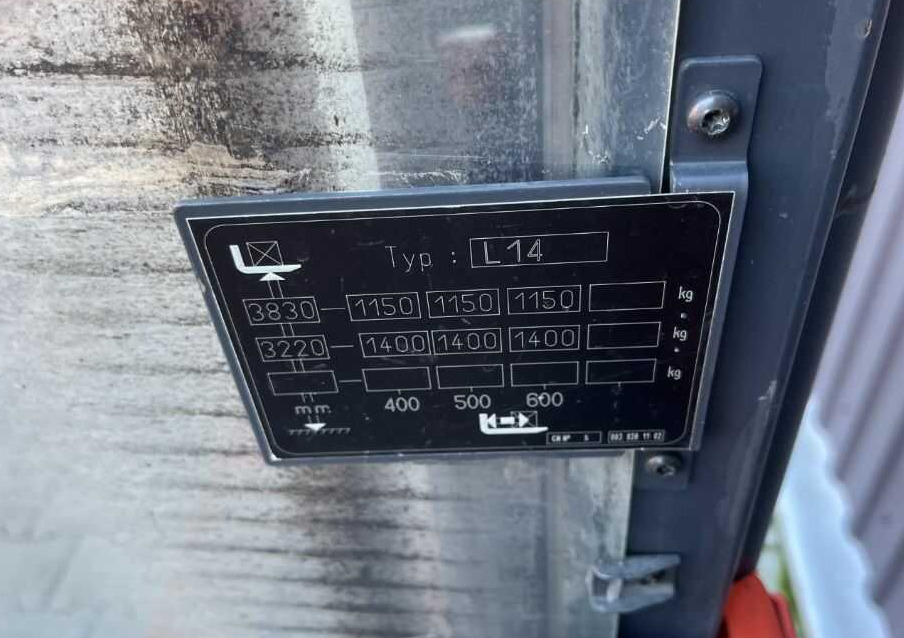 Linde L14 - Gerbeur: photos 5 Linde L14 - Gerbeur: photos 5