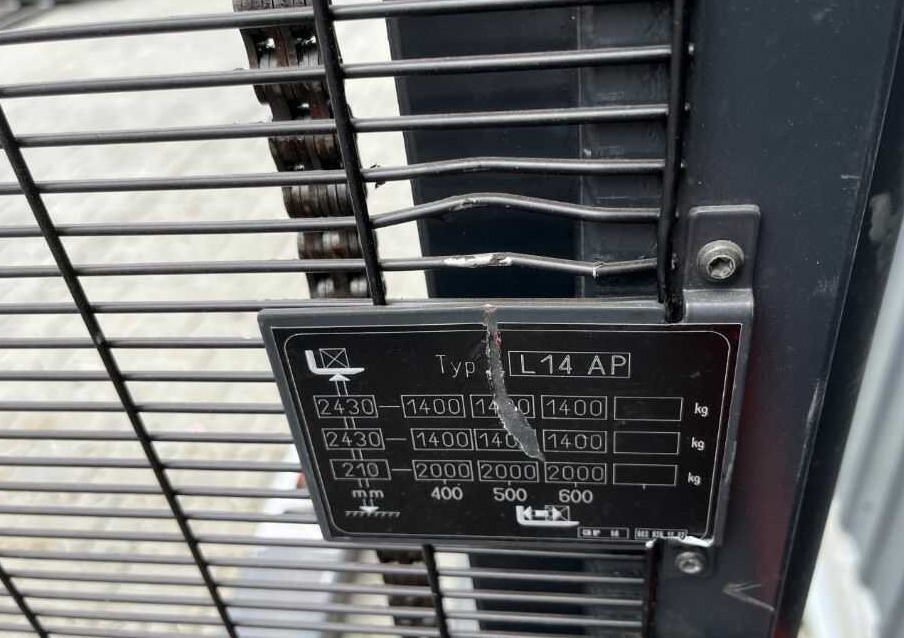 Linde L14LAP - Gerbeur: photos 5 Linde L14LAP - Gerbeur: photos 5