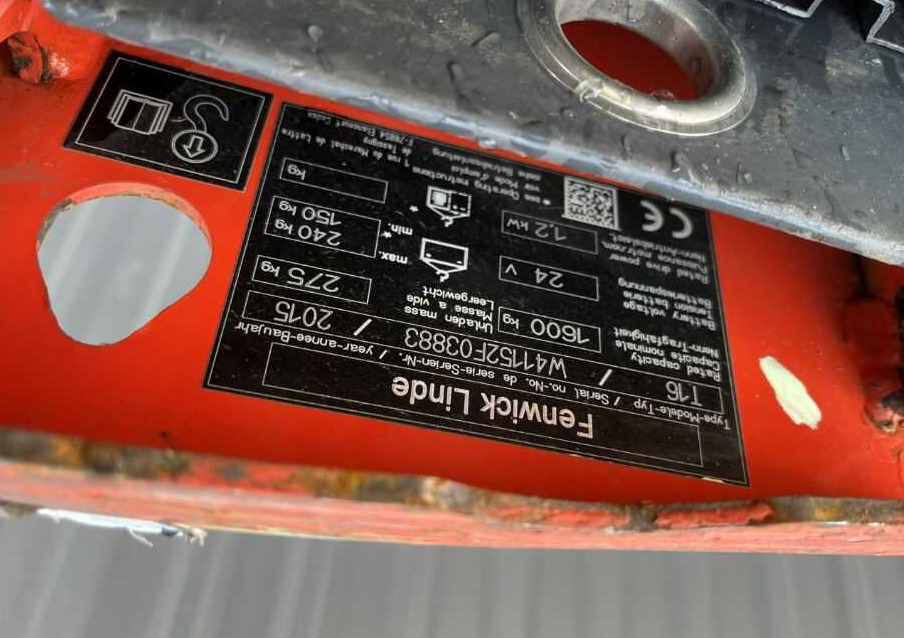 Linde T16 - Transpalette: photos 4 Linde T16 - Transpalette: photos 4