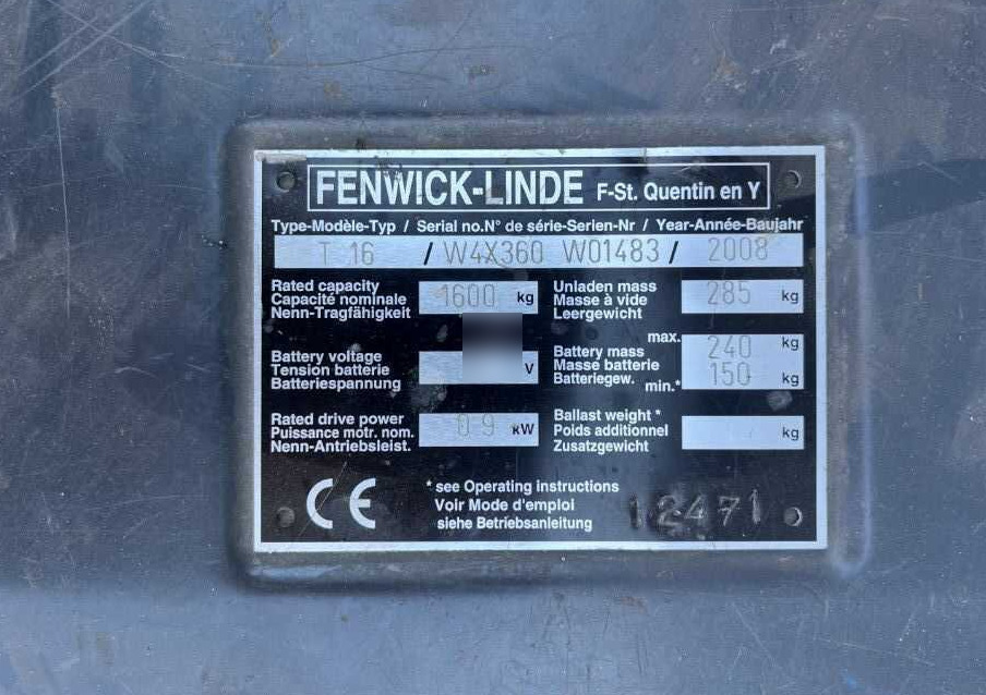 Linde T16 - Transpalette: photos 4 Linde T16 - Transpalette: photos 4