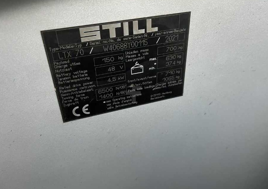 Still LTX70 - Chariot tracteur: photos 4 Still LTX70 - Chariot tracteur: photos 4