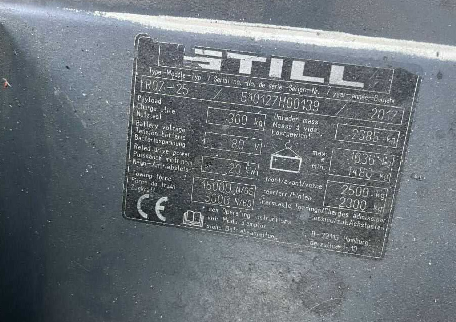 Still R07-25 - Chariot tracteur: photos 4 Still R07-25 - Chariot tracteur: photos 4