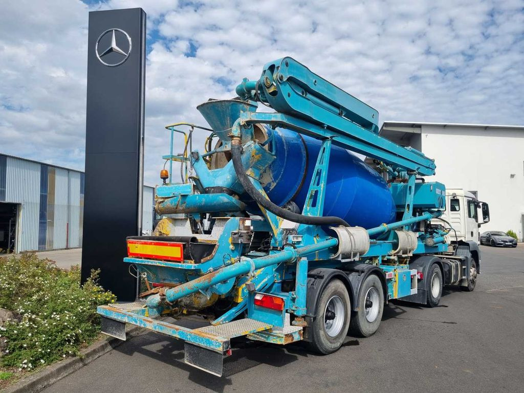 De Buf Beton-Mischer 9m³/Sermac 24m Betonpumpe - Semi-remorque malaxeur: photos 1 De Buf Beton-Mischer 9m³/Sermac 24m Betonpumpe - Semi-remorque malaxeur: photos 1