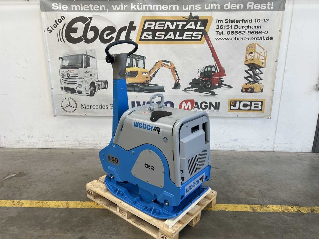 Weber CR 8 WSA Hatz-Diesel / 608 kg Rüttelplatte - Engins de chantier: photos 1 Weber CR 8 WSA Hatz-Diesel / 608 kg Rüttelplatte - Engins de chantier: photos 1