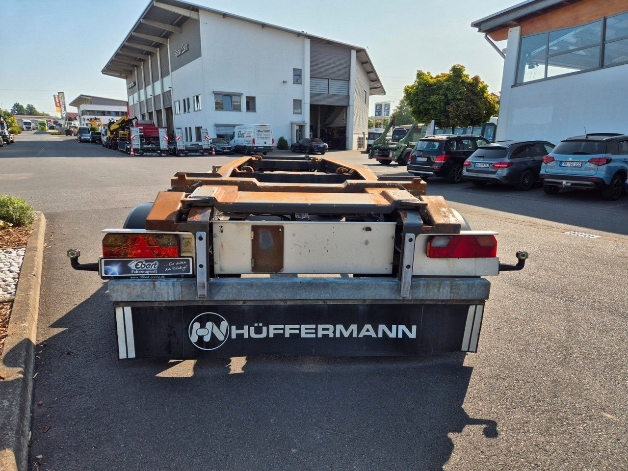 Hüffermann HSA 18.70 P BPW 14.582kg Nutzlast - Remorque châssis: photos 5 Hüffermann HSA 18.70 P BPW 14.582kg Nutzlast - Remorque châssis: photos 5