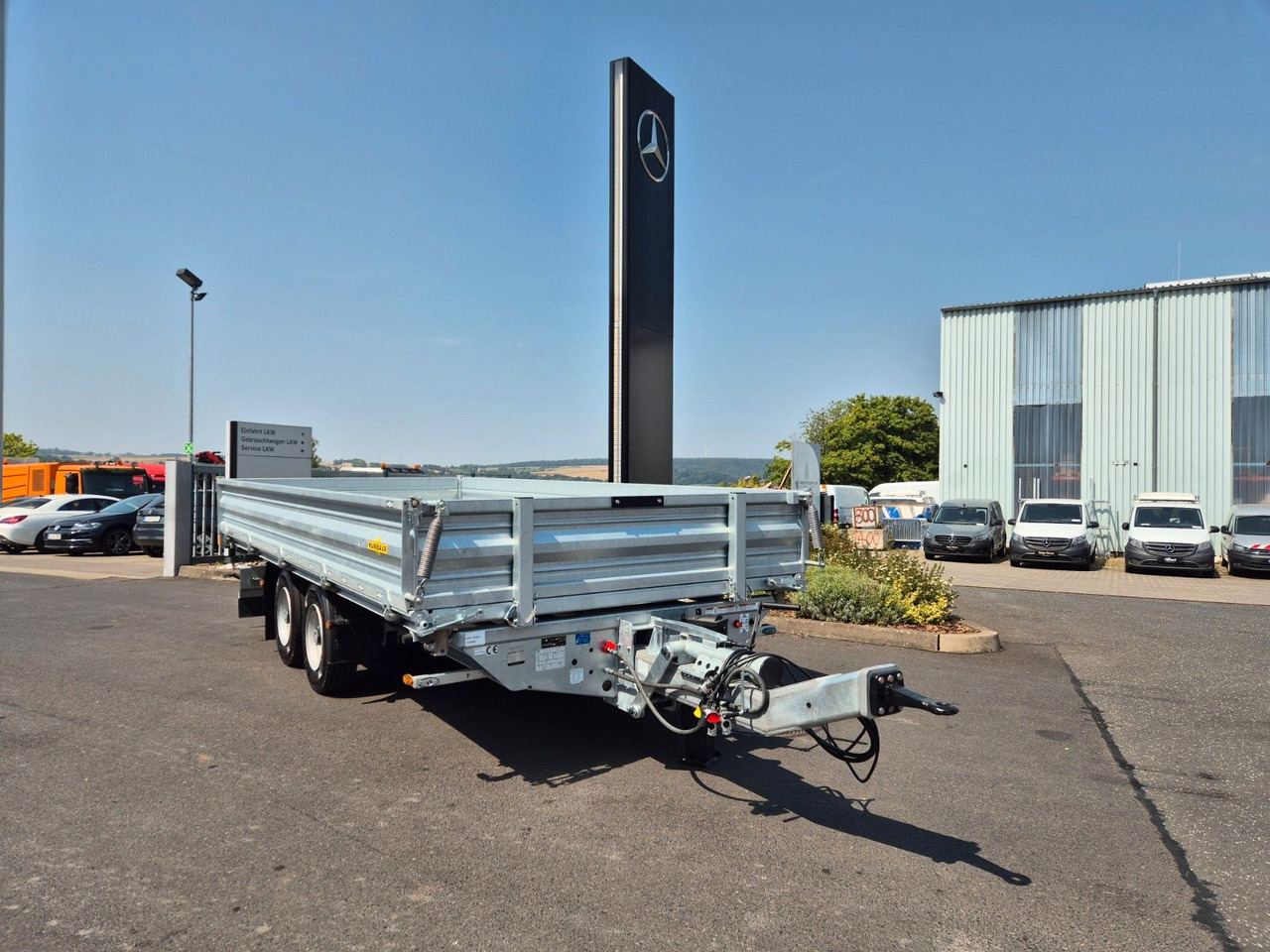 Remorque benne Humbaur HTK 115524 Dreiseitenkipper vollverzinkt: photos 8