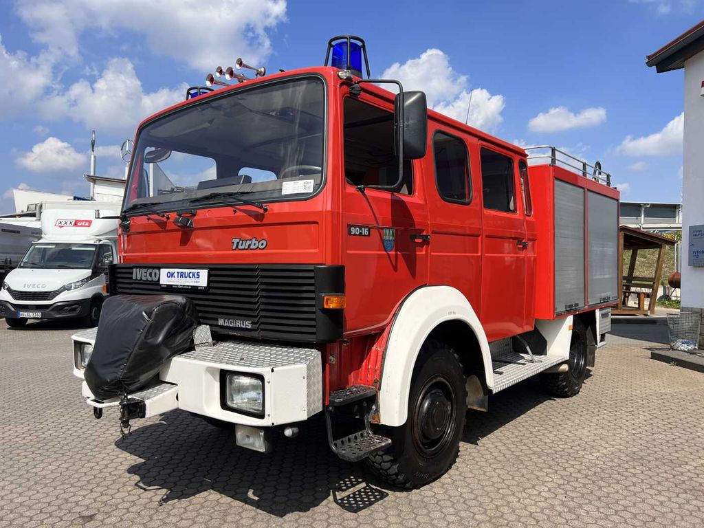 Iveco 90-16 AW 4x4 LF8 Feuerwehr Standheizung 9 Sitze - Camion de pompier: photos 2 Iveco 90-16 AW 4x4 LF8 Feuerwehr Standheizung 9 Sitze - Camion de pompier: photos 2
