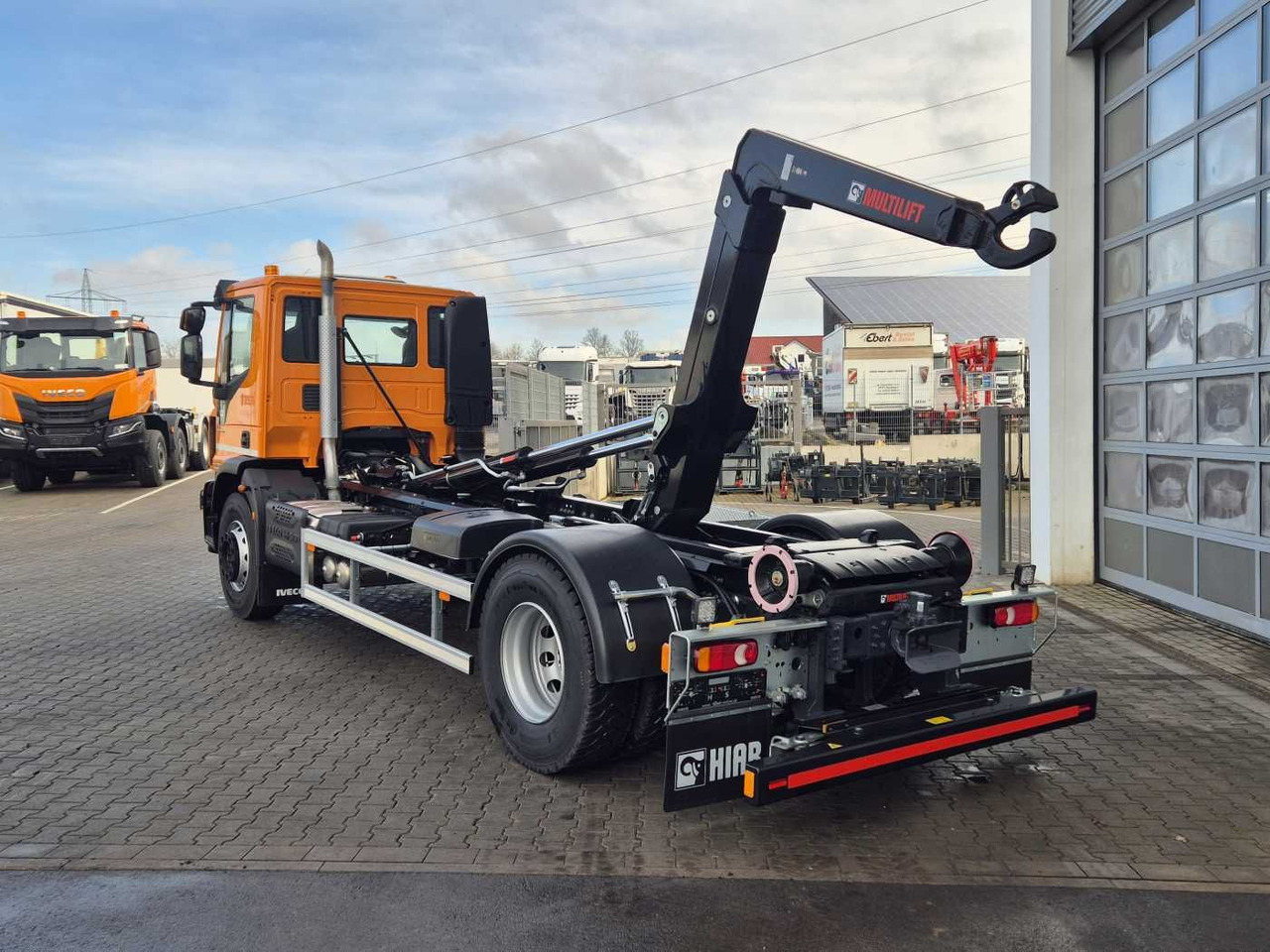 Camion ampliroll neuf Iveco ML180E32/P HIAB ULT14S51 AHK Standheizung: photos 8