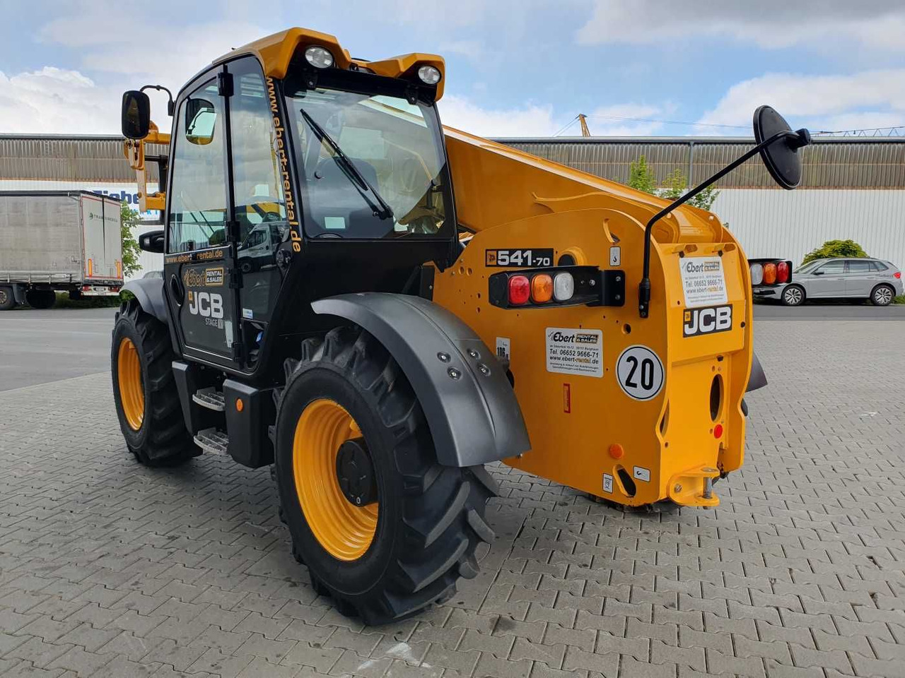 JCB 541-70 / nur 438h / 2022 / 4.100kg / 7m / 109PS - Chariot télescopique: photos 5 JCB 541-70 / nur 438h / 2022 / 4.100kg / 7m / 109PS - Chariot télescopique: photos 5