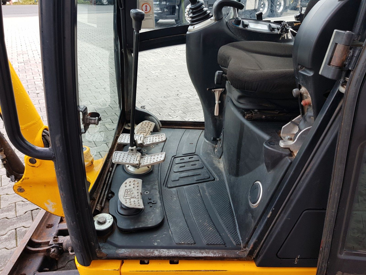 Mini pelle JCB 8018 / 3.420h / hydrl. Grabenräumer / Tieflöffel: photos 14