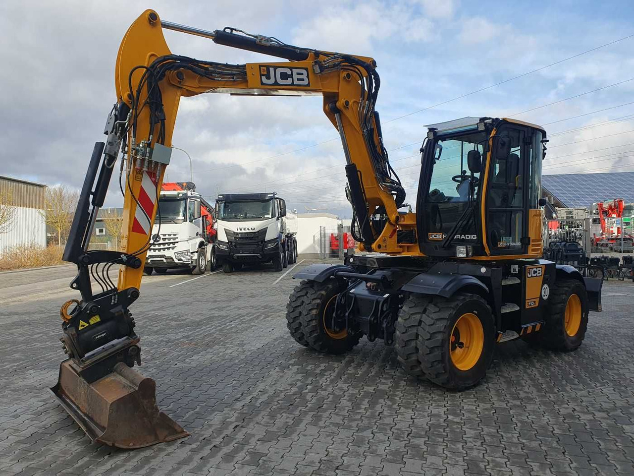 JCB Hydradig HD 110WT / 2022 / nur 239h! / Powertilt - Pelle sur pneus: photos 5 JCB Hydradig HD 110WT / 2022 / nur 239h! / Powertilt - Pelle sur pneus: photos 5