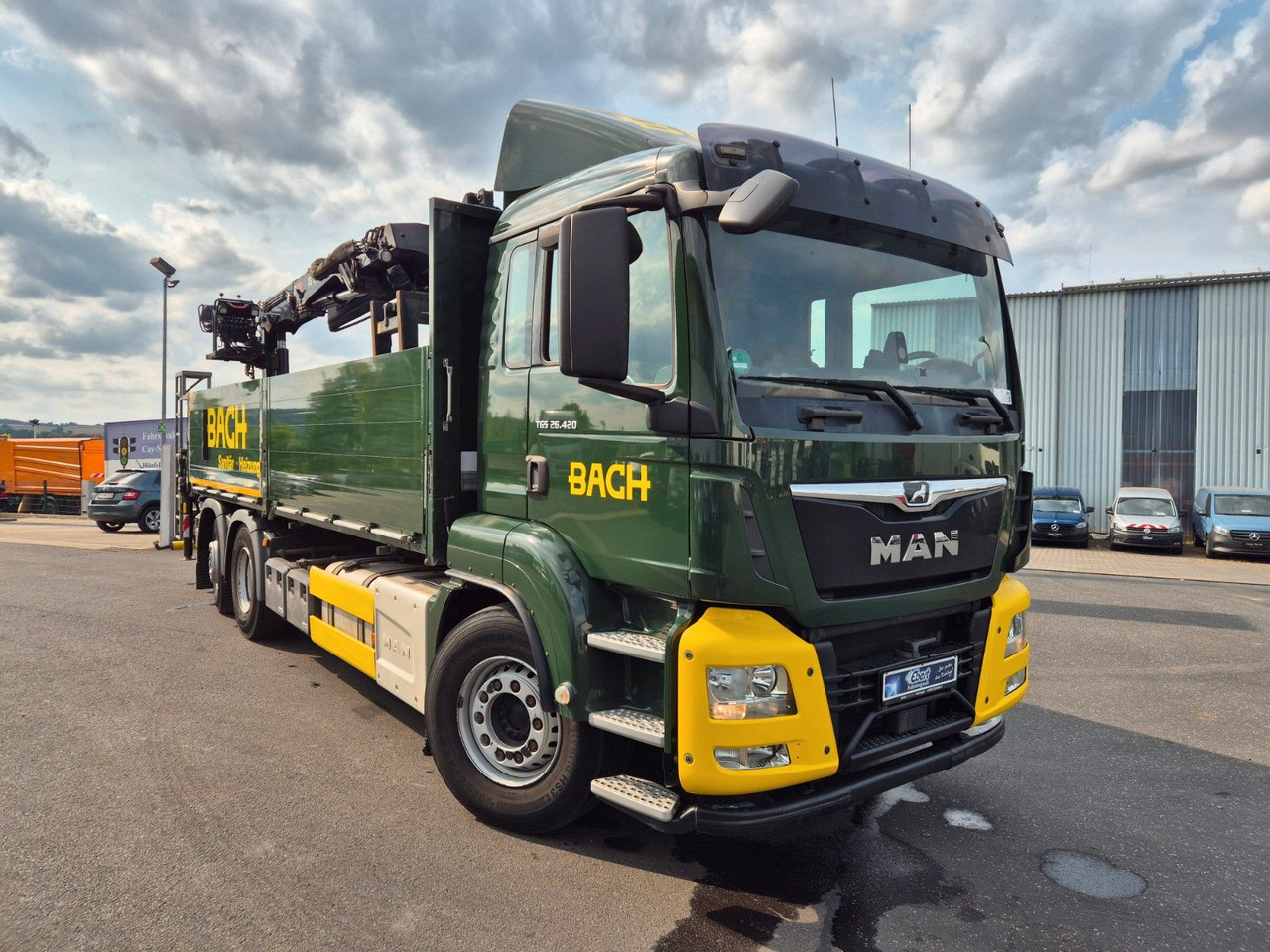MAN TGS 26.420 6x2-4 LL Hiab 177K PRO 2 Stück - Camion grue: photos 3 MAN TGS 26.420 6x2-4 LL Hiab 177K PRO 2 Stück - Camion grue: photos 3