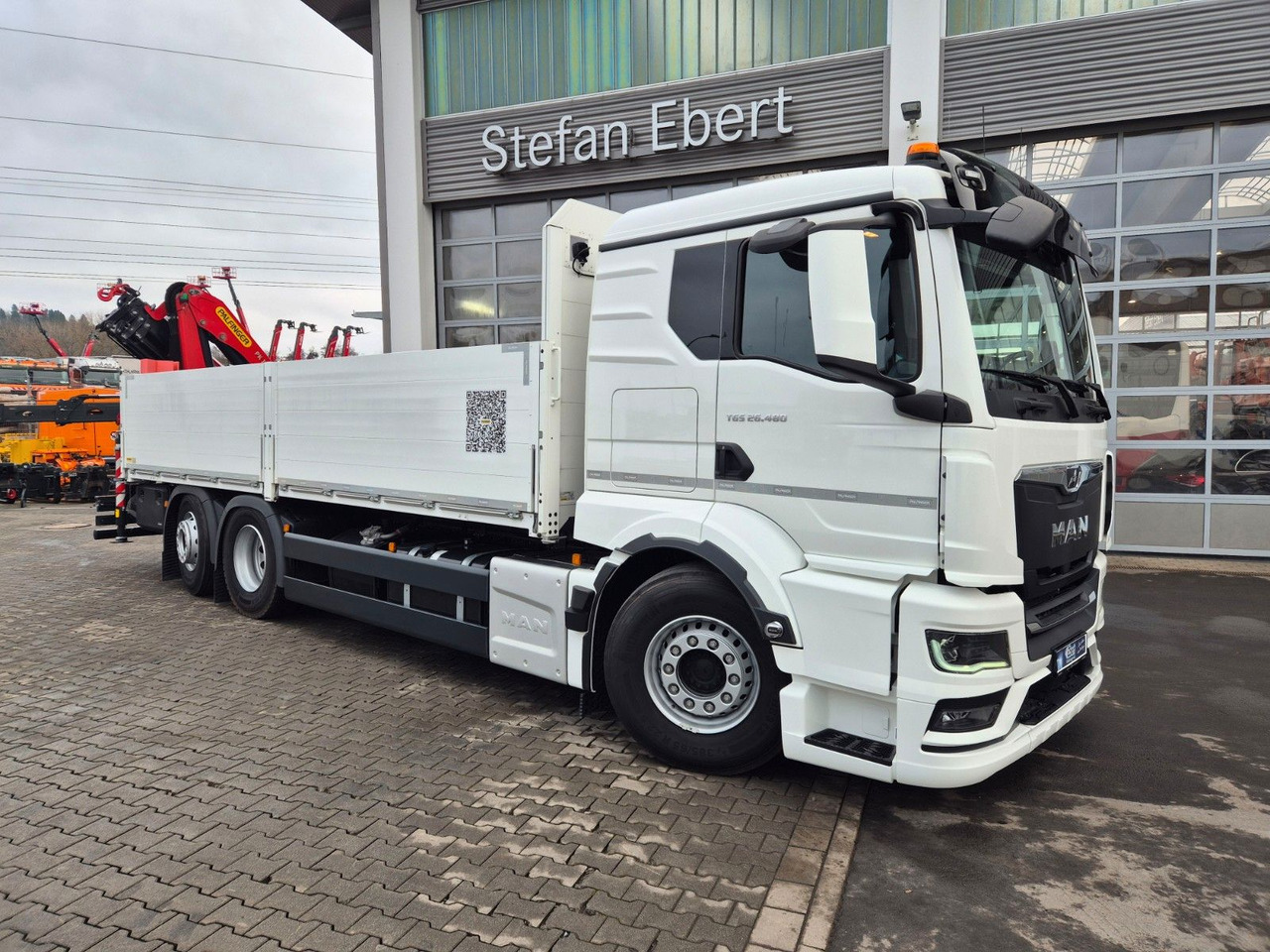 MAN TGS 26.470 6x2-4 LL Palfinger PK19.001 SLD5 Funk - Camion grue: photos 5 MAN TGS 26.470 6x2-4 LL Palfinger PK19.001 SLD5 Funk - Camion grue: photos 5