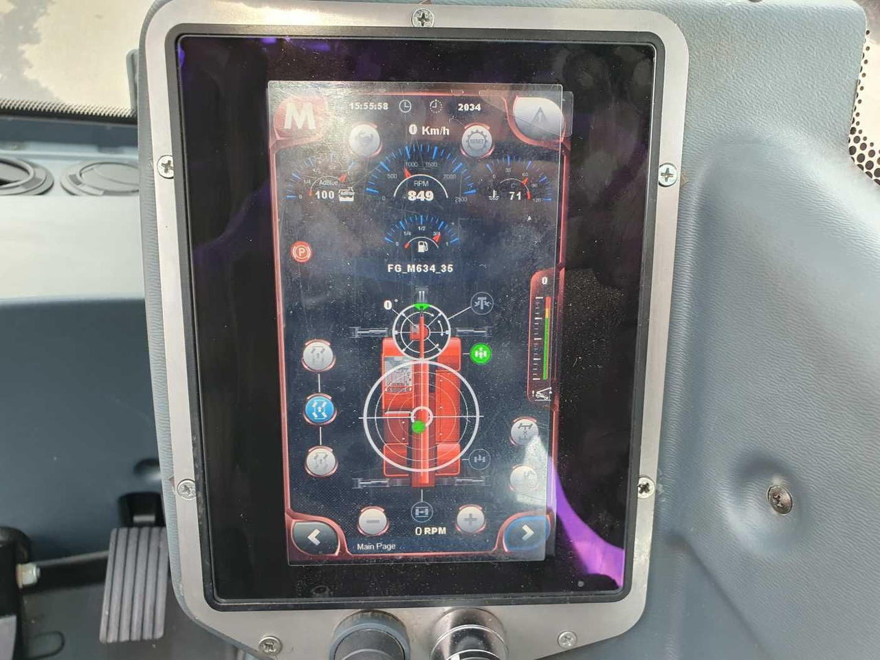 Chargeuse sur pneus Magni RTH 5.35 SH / Fällkran / nur 2.034h: photos 13
