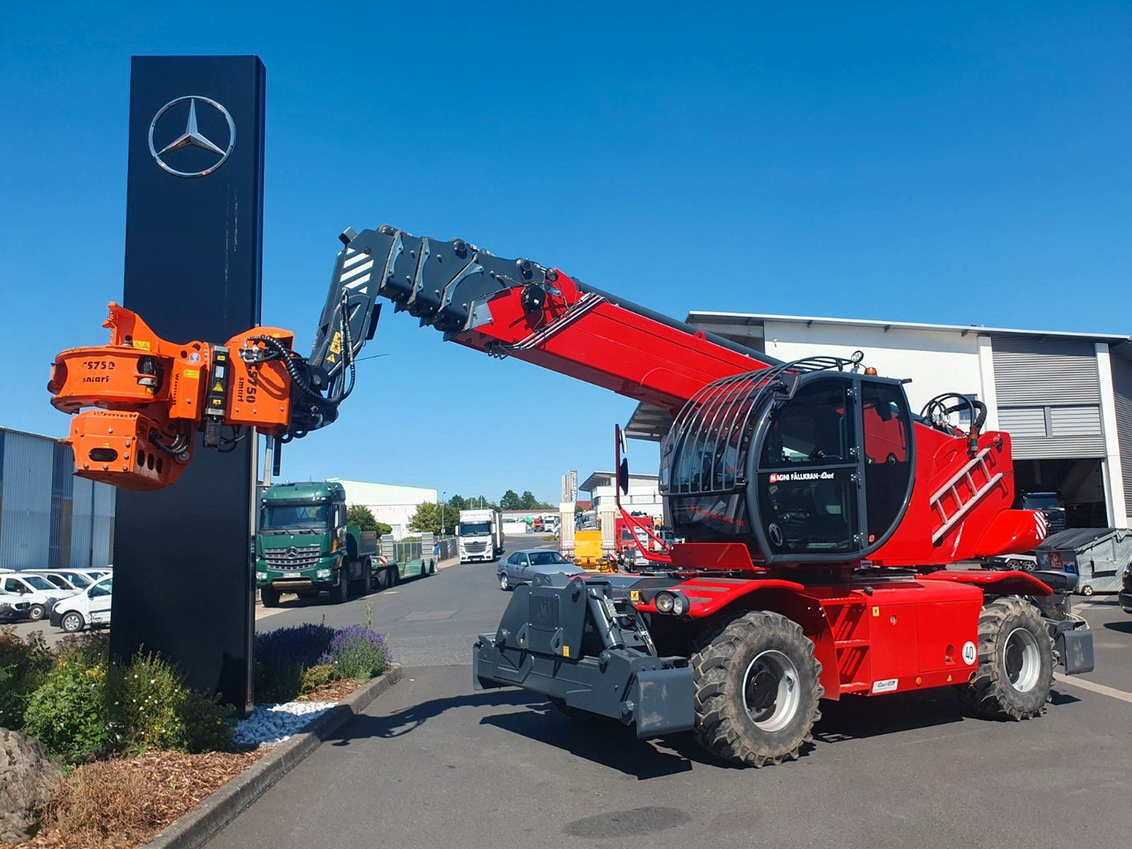 Magni RTH 6.30 SH / Fällkran / nur 1.340h / 2021 - Chargeuse sur pneus: photos 1 Magni RTH 6.30 SH / Fällkran / nur 1.340h / 2021 - Chargeuse sur pneus: photos 1