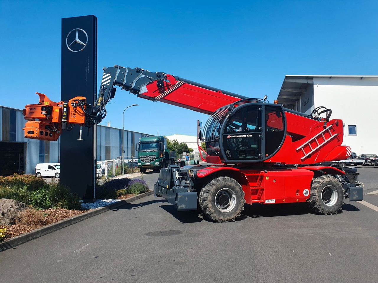 Magni RTH 6.30 SH / Fällkran / nur 1.340h / 2021 - Chargeuse sur pneus: photos 2 Magni RTH 6.30 SH / Fällkran / nur 1.340h / 2021 - Chargeuse sur pneus: photos 2