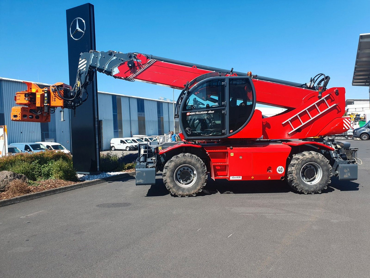 Magni RTH 6.30 SH / Fällkran / nur 1.340h / 2021 - Chariot télescopique: photos 3 Magni RTH 6.30 SH / Fällkran / nur 1.340h / 2021 - Chariot télescopique: photos 3