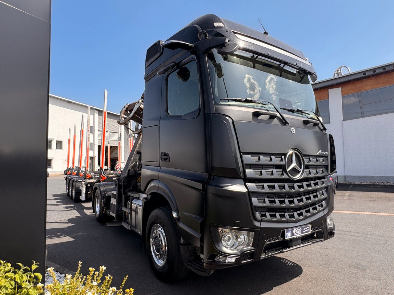 Mercedes-Benz Arocs 1853 LS 4x4 HAD Palfinger Q170Z96+Doll H3L - Camion grumier, Camion grue: photos 2 Mercedes-Benz Arocs 1853 LS 4x4 HAD Palfinger Q170Z96+Doll H3L - Camion grumier, Camion grue: photos 2