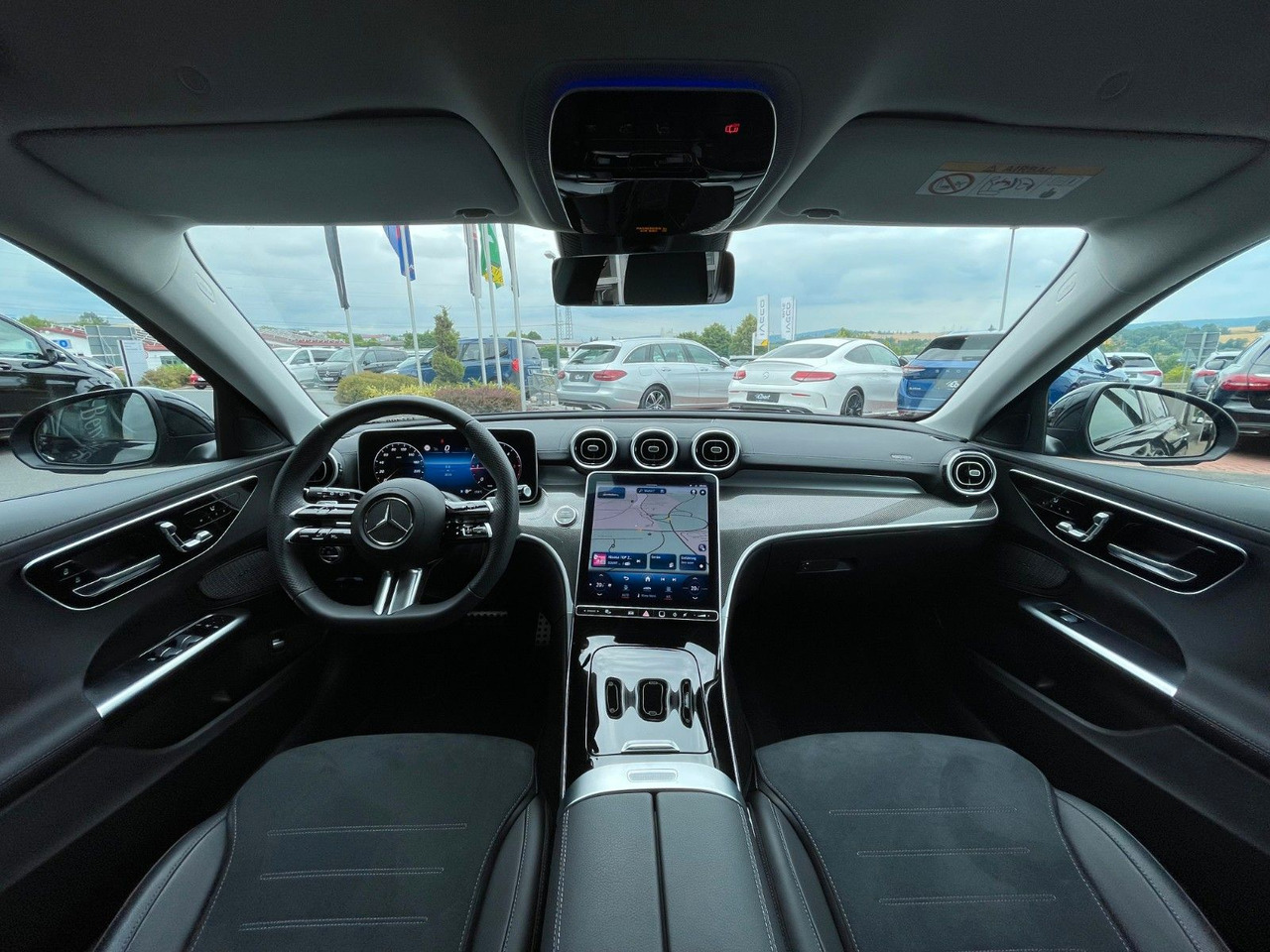 Voiture break Mercedes-Benz C 200 d T AMG+Night+360°+Digital+Memory+Keyless: photos 13 Voiture break Mercedes-Benz C 200 d T AMG+Night+360°+Digital+Memory+Keyless: photos 13