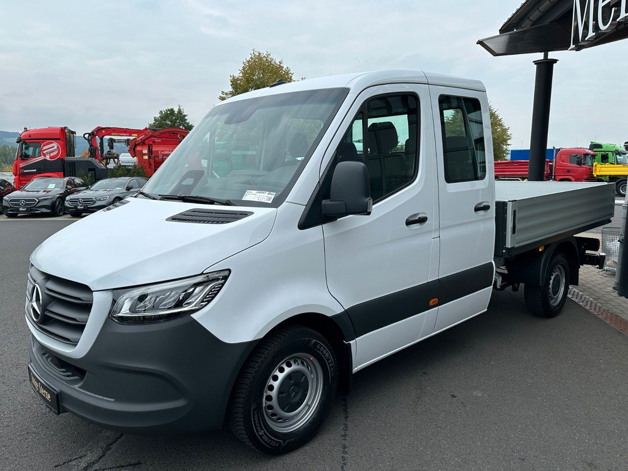 Mercedes-Benz Sprinter 317 CDI 3665 9G DoKa AHK Klima - Utilitaire plateau baché, Utilitaire double cabine: photos 3 Mercedes-Benz Sprinter 317 CDI 3665 9G DoKa AHK Klima - Utilitaire plateau baché, Utilitaire double cabine: photos 3