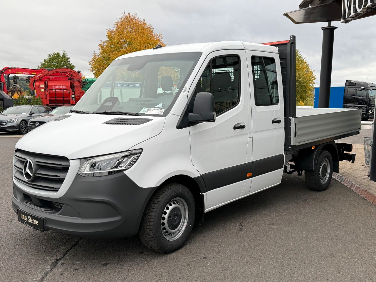 Mercedes-Benz Sprinter 317 CDI 3665 9G DoKa AHK Klima Kamera - Utilitaire plateau baché, Utilitaire double cabine: photos 3 Mercedes-Benz Sprinter 317 CDI 3665 9G DoKa AHK Klima Kamera - Utilitaire plateau baché, Utilitaire double cabine: photos 3