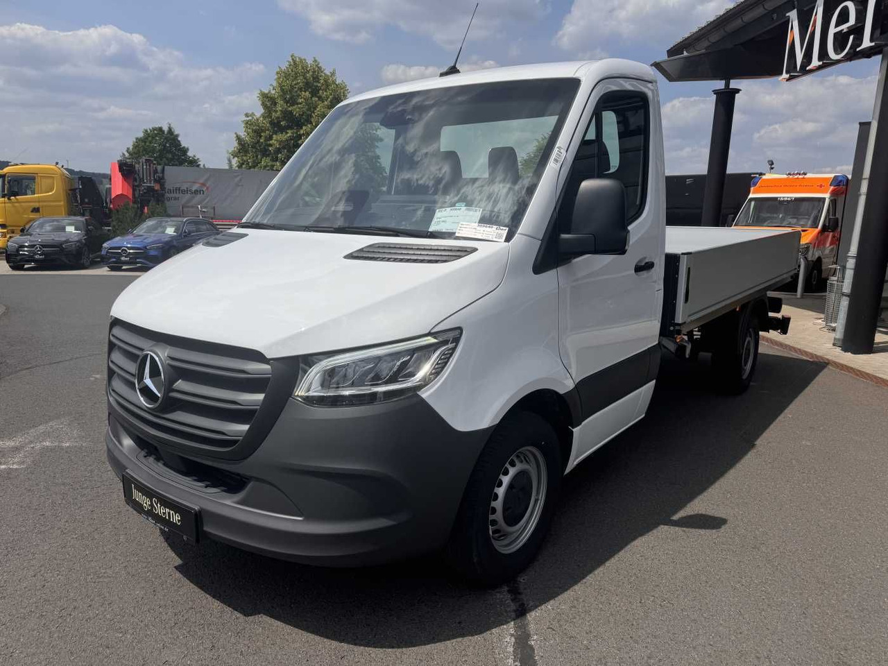 Mercedes-Benz Sprinter 317 CDI 9G 3665 Klima Kamera AHK LED - Utilitaire plateau baché: photos 3 Mercedes-Benz Sprinter 317 CDI 9G 3665 Klima Kamera AHK LED - Utilitaire plateau baché: photos 3