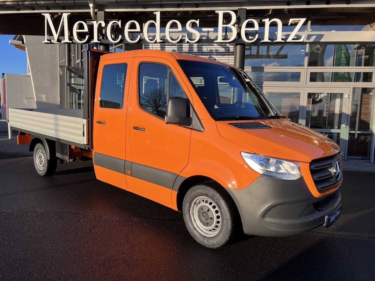 Mercedes-Benz Sprinter 317 CDI DoKa 4325 Klima MBUX Stdheiz - Utilitaire plateau baché, Utilitaire double cabine: photos 1 Mercedes-Benz Sprinter 317 CDI DoKa 4325 Klima MBUX Stdheiz - Utilitaire plateau baché, Utilitaire double cabine: photos 1