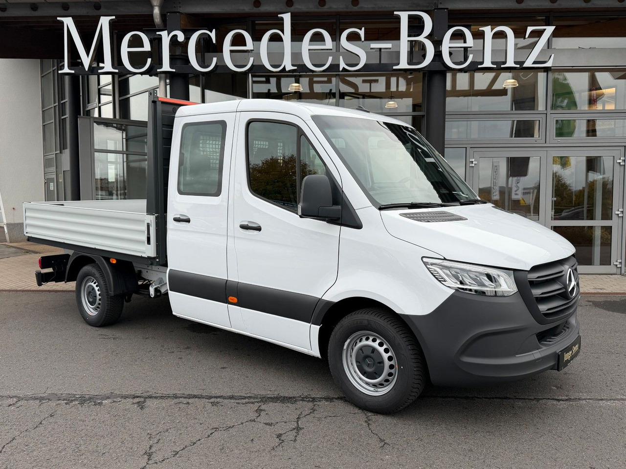 Mercedes-Benz Sprinter 319 CDI 3665 DoKa AHK Klima LED - Fourgon plateau, Utilitaire double cabine: photos 1 Mercedes-Benz Sprinter 319 CDI 3665 DoKa AHK Klima LED - Fourgon plateau, Utilitaire double cabine: photos 1