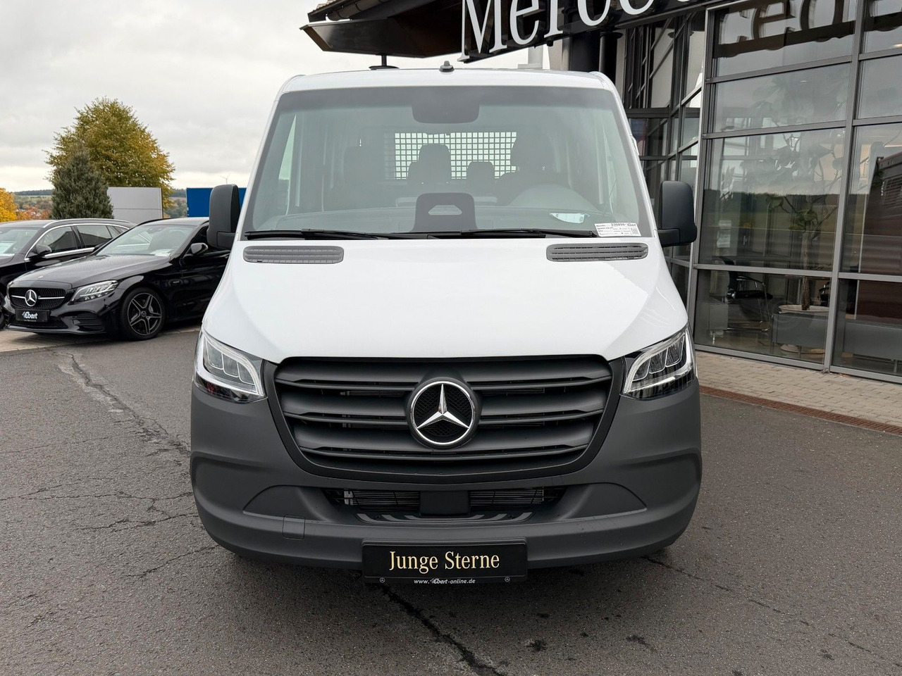 Mercedes-Benz Sprinter 319 CDI 3665 DoKa AHK Klima LED - Utilitaire plateau baché, Utilitaire double cabine: photos 2 Mercedes-Benz Sprinter 319 CDI 3665 DoKa AHK Klima LED - Utilitaire plateau baché, Utilitaire double cabine: photos 2