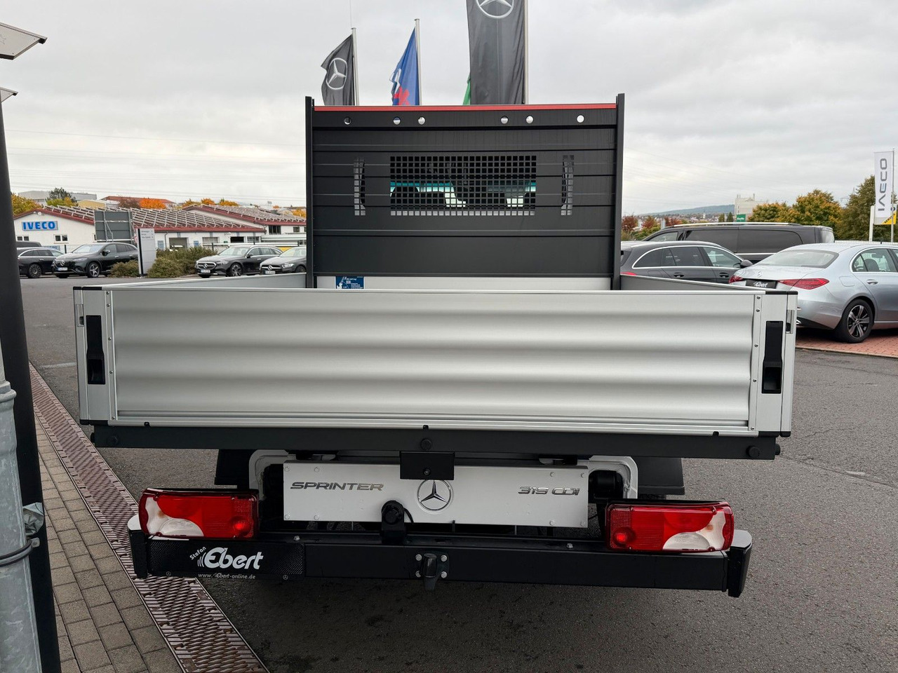 Mercedes-Benz Sprinter 319 CDI 3665 DoKa AHK Klima LED - Utilitaire plateau baché, Utilitaire double cabine: photos 5 Mercedes-Benz Sprinter 319 CDI 3665 DoKa AHK Klima LED - Utilitaire plateau baché, Utilitaire double cabine: photos 5