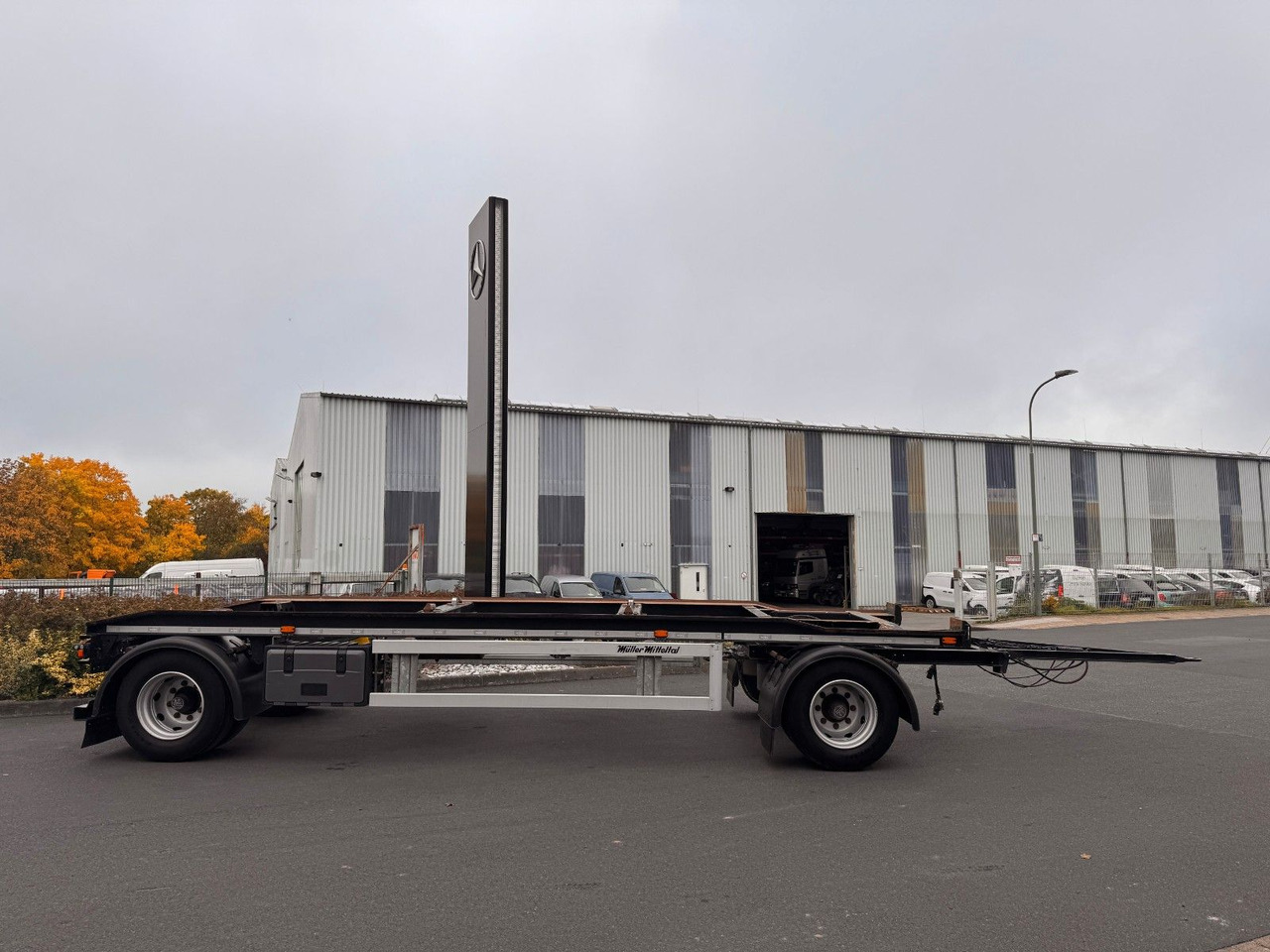 Müller-Mitteltal RA-T 18,0 Containerfahrgestell - Remorque châssis: photos 4 Müller-Mitteltal RA-T 18,0 Containerfahrgestell - Remorque châssis: photos 4