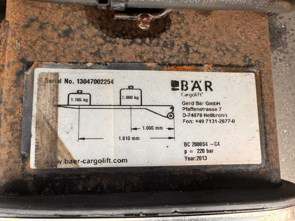 Rohr RZK/18 IV Carrier LBW 2.000kg Durchlade  - crédit-bail Rohr RZK/18 IV Carrier LBW 2.000kg Durchlade: photos 12