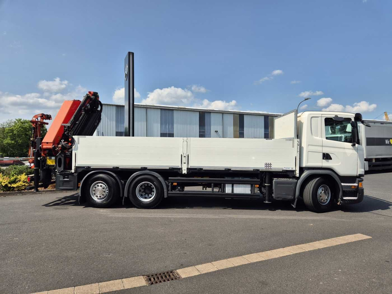 Scania G410 LB6x2*4HNB Palfinger PK 34002-SH E+JIB - Camion plateau, Camion grue: photos 5 Scania G410 LB6x2*4HNB Palfinger PK 34002-SH E+JIB - Camion plateau, Camion grue: photos 5
