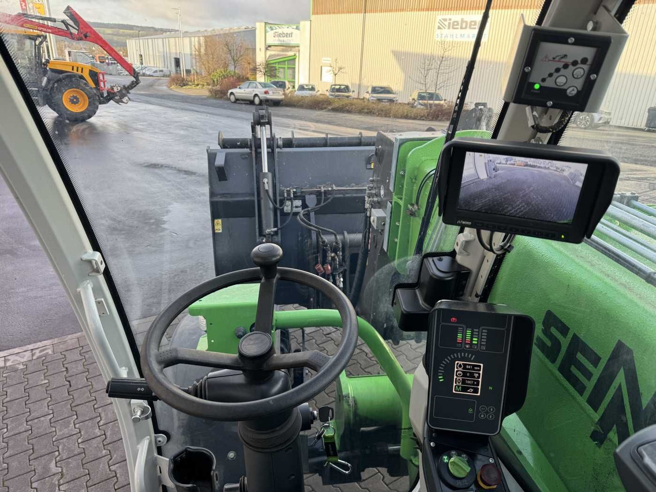 Chargeuse sur pneus Sennebogen 355 E / Greifschaufel / nur 998h!: photos 10