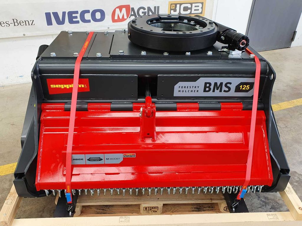 Seppi M. BMS 125 / 13-30t Forstmulcher Drehmotor - Broyeur forestier: photos 2 Seppi M. BMS 125 / 13-30t Forstmulcher Drehmotor - Broyeur forestier: photos 2