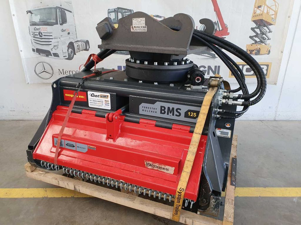 Seppi M. BMS 125 Forstmulcher / Drehmotor / DEMO  - Broyeur forestier: photos 2 Seppi M. BMS 125 Forstmulcher / Drehmotor / DEMO  - Broyeur forestier: photos 2