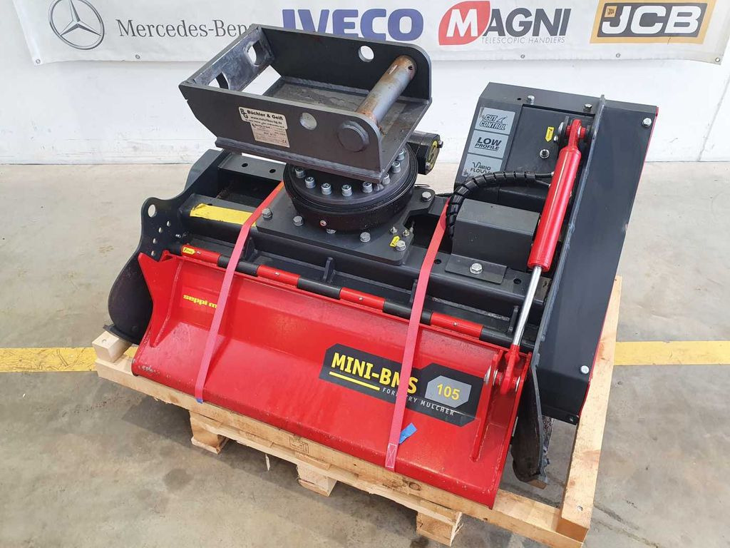 Seppi M. MINI-BMS 105 Mulcher / DEMO / Drehmotor  - Broyeur forestier: photos 2 Seppi M. MINI-BMS 105 Mulcher / DEMO / Drehmotor  - Broyeur forestier: photos 2