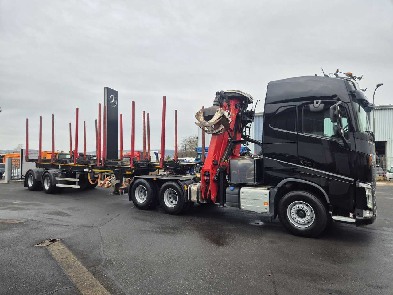 Volvo FH 540 6x4 Palfinger S260Z96 Doll Teleskop-Langh - Camion grumier: photos 5 Volvo FH 540 6x4 Palfinger S260Z96 Doll Teleskop-Langh - Camion grumier: photos 5