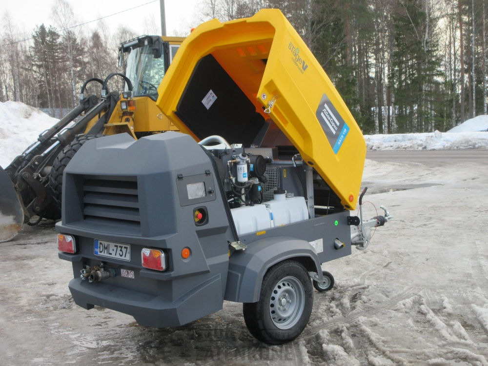 Compresseur d'air Atlas Copco XATS 138 StV Vaunukompressori UUSI: photos 13