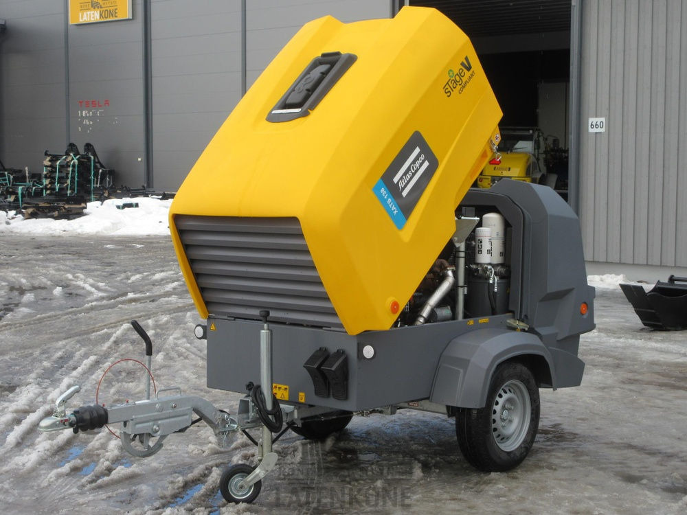 Compresseur d'air Atlas Copco XATS 138 StV Vaunukompressori UUSI: photos 9