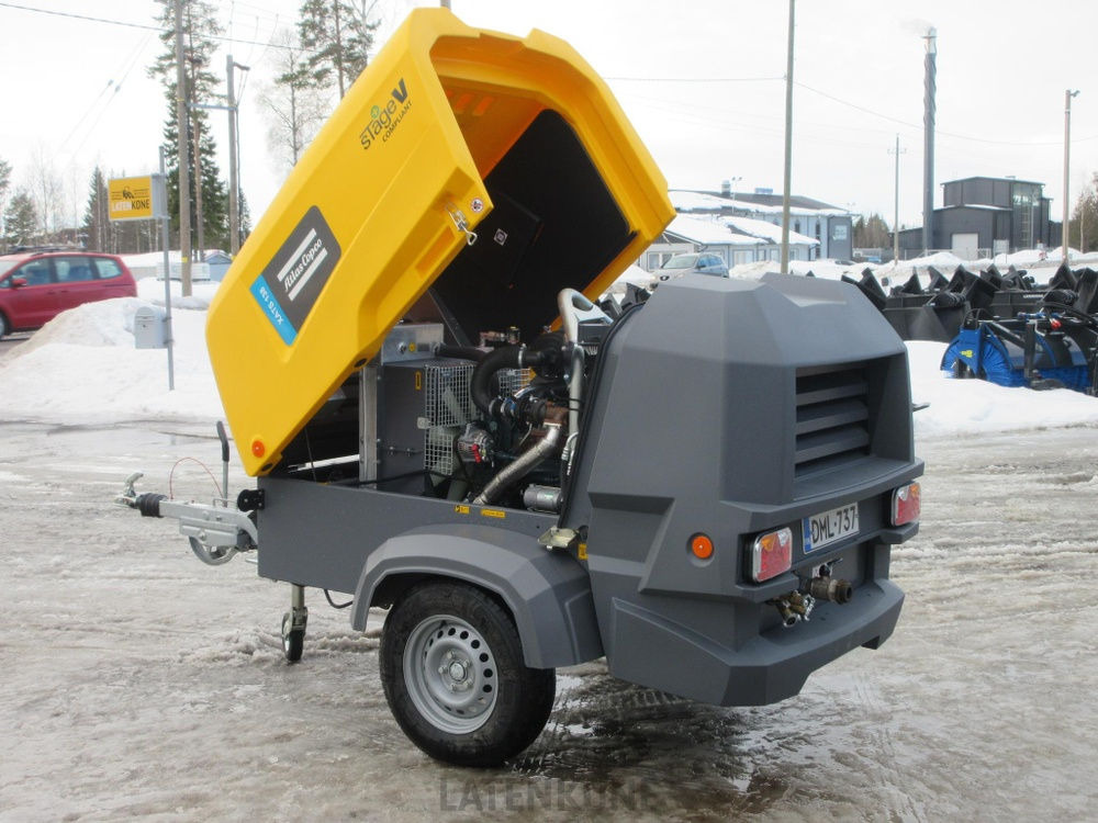 Compresseur d'air Atlas Copco XATS 138 StV Vaunukompressori UUSI: photos 11